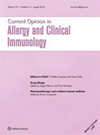 Current Opinion in Allergy and Clinical Immunology雜志封面